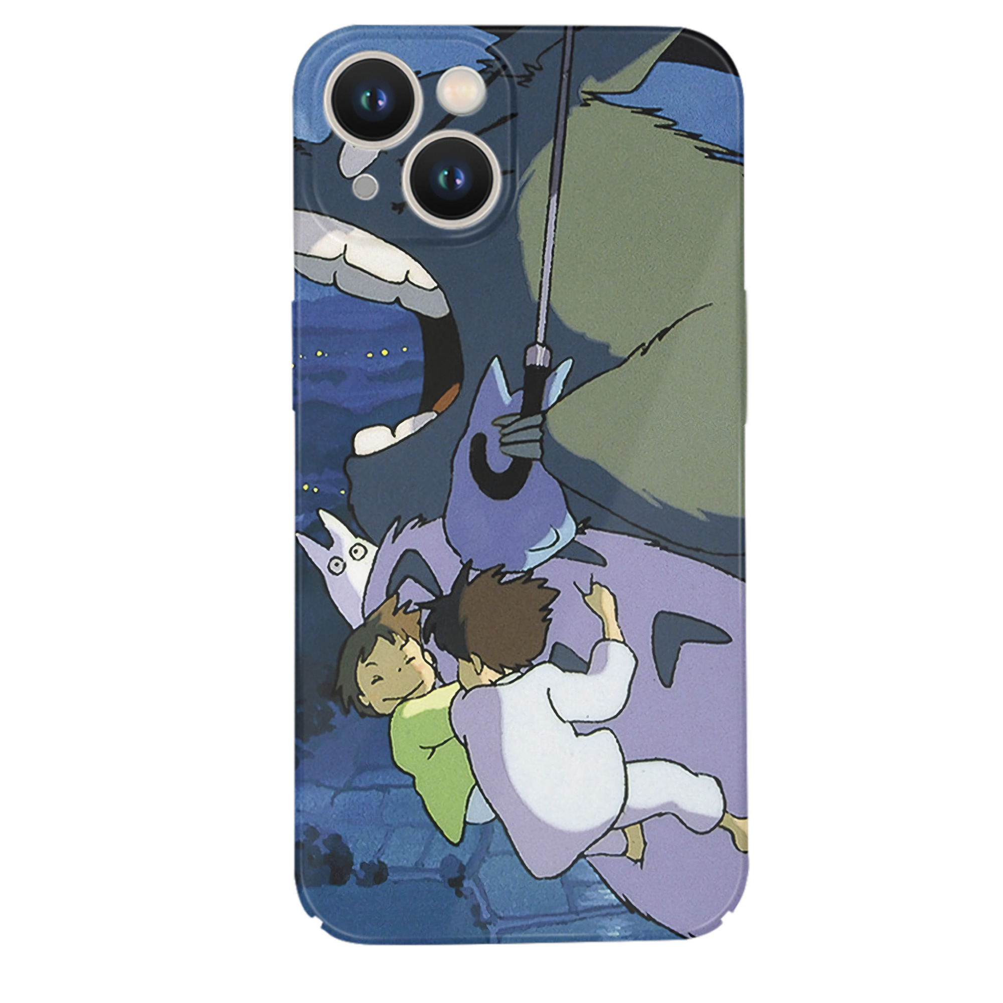 （画像用） となりのトトロ 草壁メイ 草壁サツキ My Neighbor Totoro Satsuki Kusakabe Mei Kusakabe 【iPhone 14シリーズ対応】ハードケース